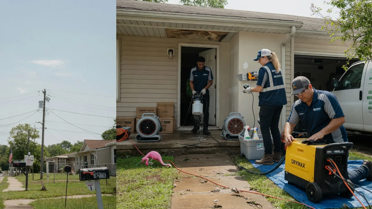 Storm Damage Water Removal in Rosendale, WI near me